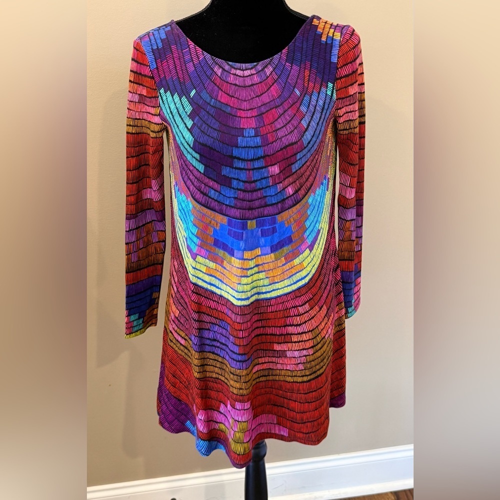 Women’s MARA HOFFMAN ANTHROPOLOGIE Radial Taissa swing dress- Size medium - Picture 4 of 8